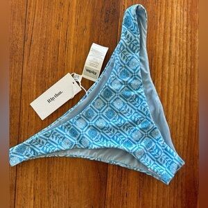NWT Rhythm High Cut Floral Bikini Bottom / Lined / Australia / XXL / EU16